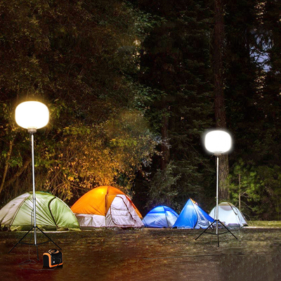 28000Lumen Portable Light Tower 200 Watt Led Balloon Light For Camping