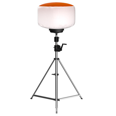 600w Portable Balloon Light Tower 360 Degree Illumination For Outdoor Parties Events Exhibitions Camping