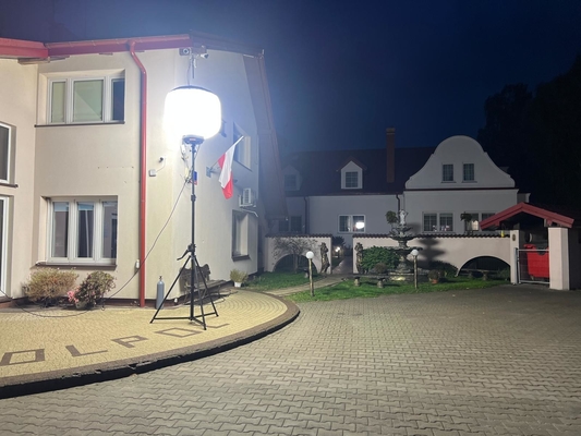 1000W Balloon Light Tower Portable Movable No Shadows Safety Illumination For Construction Sites,Roadworks,Parties,Events,Rescue Light