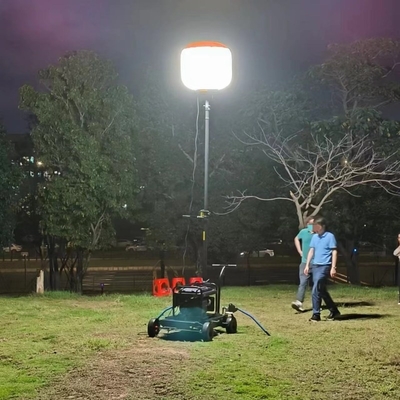 White Emitting Color Portable Tripod Balloon Light for LED Mobile Lighting Towers