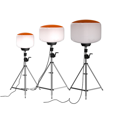 AC90-305V 96000 Lumens LED Work Light Tower on 3.8m Tripod for Temporary Construction