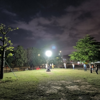 Flame-retardant Outdoor Gauze 160 lm/W Glare-free 600W 800W 1200W Led Balloon Light