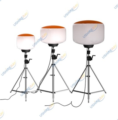 Portable Construction Balloon Work Light 150W 360 Degree Illumination High Power LED Tripod Stand