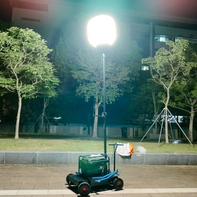 1400W High Brightness Glare Free Balloon Light Tower Tripod for Construction Mining