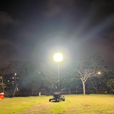 200w Led Balloon Lighting Balloon Light Tower For Construction
