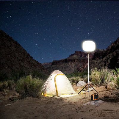 150w 50000 Hours Working Time Solar Portable Led Balloon Light For Waterproof Illumination