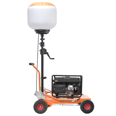 360 Degree Illumination Led Balloon Lights 500W Towable Light Tower For Outdoor