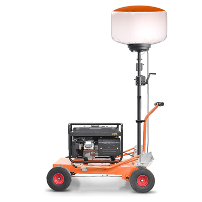 700W LED Balloon Light Tower 112000lm High Brightness Construction Light Tower For Roadworks
