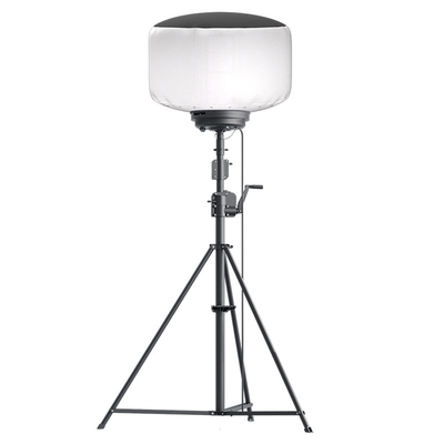 AC220V High Mast Light Tower 700W Balloon Battery Powered Led Light Tower For Construction