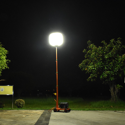 Patent Design Work Lamp 600W LED Balloon Light Tower For Mining Locations