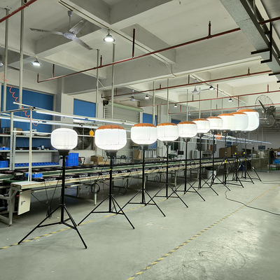 Versatile Portable Work Light 700Watt Balloon LED Light Tower For Road Maintenance