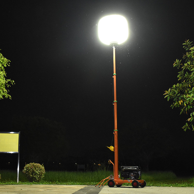 Trolley Cart Tripod Lights 800W Led Balloon Lamp For Road Safty
