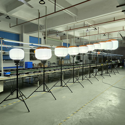 Trolley Cart Tripod Lights 800W Led Balloon Lamp For Road Safty