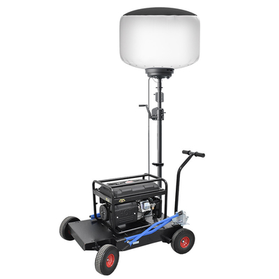 Mobile Tripod Work Light 1000W LED Balloon Light Tower For Safety Management Equipment