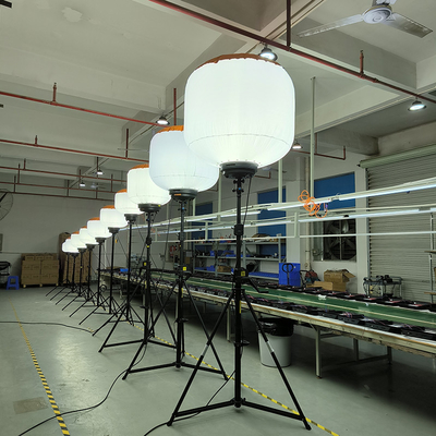 1200Watt LED Balloon Lights Tower Tripod Outdoor Work Lights For Contractors