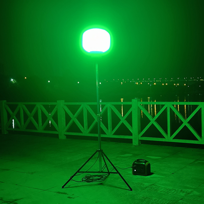 Trolley Cart Balloon Light Tower 150W RGB LED Light Tower For Outdoor Activities