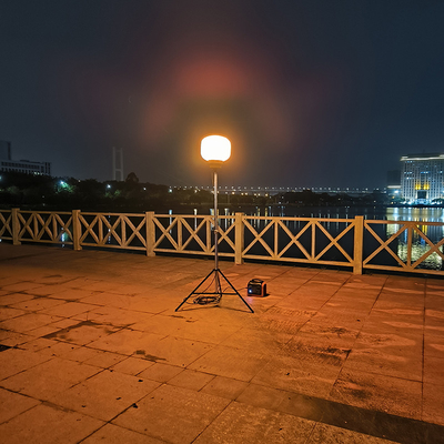 Battery Powered Balloon Light Tower 100W  RGB LED Work Led Lamp For Parties