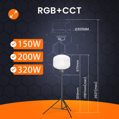11250lm Balloon Light Tower 150Watt Portable Work Light  For Events