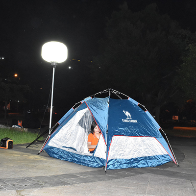 Battery Powered Reusable Led Balloons 200W 320W Mobile Lighting Tower For Outdoor Events