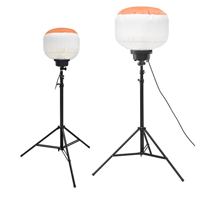 Inflatable construction lights 320W LED balloon light tower for RV Travel