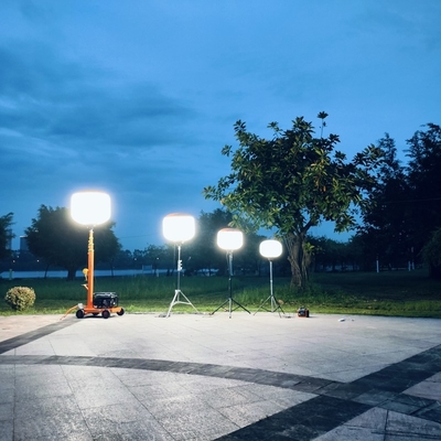 Bright Led Lights Work Lights 200W LED Balloon Light Tower Outdoor For Illumination