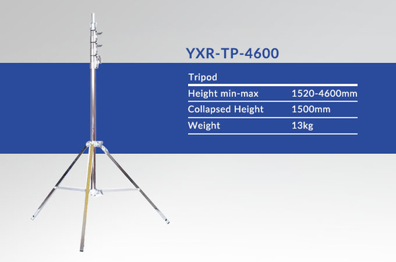 4.6m Balloon LED Light Tripod Manual Lifting LED work light tripod stand