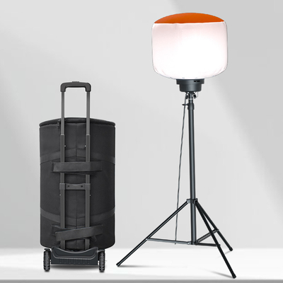 Events Telescopic Towable Light Tower 500W LED Balloon Mobile Light Tower For Big Events