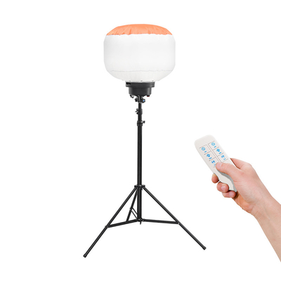 320W High Brightness Balloon Light Tower Lightweight Easy Quick Setup For Camping