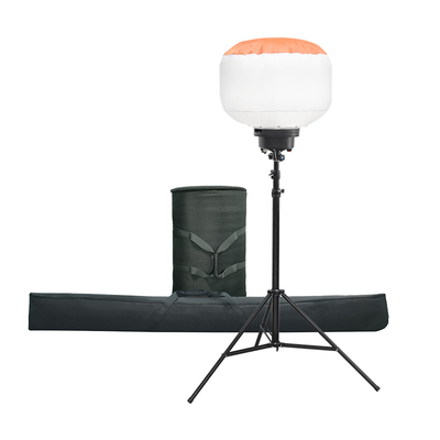 320W High Brightness Balloon Light Tower Lightweight Easy Quick Setup For Camping