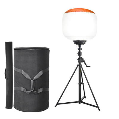 500W Portable Balloon Light Tower 160lm/W High Brightness For Temporary Work Light Roadworks