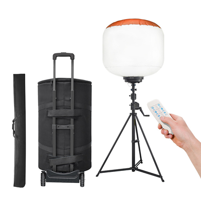 Quick Setup Balloon Light Tower 1000W For Construction Sites Roadworks Mining Sites