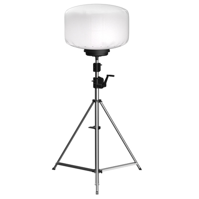 600w Portable Balloon Light Tower 360 Degree Illumination For Outdoor Parties Events Exhibitions Camping