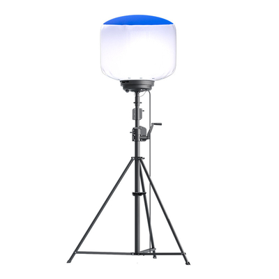 700w Mobile Balloon Light Tower With High Luminosity For Construction And Roadwork