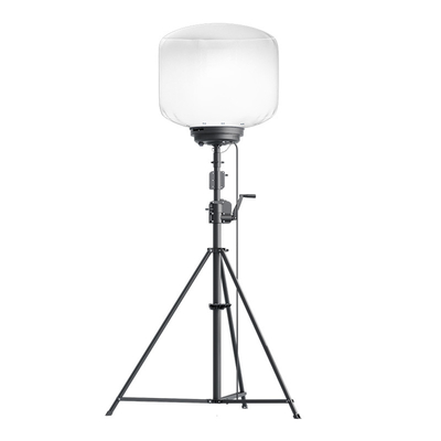 700w Mobile Balloon Light Tower With High Luminosity For Construction And Roadwork