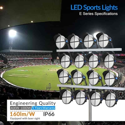 Portable 750W 1000W led stadium flood lights For Driving Range