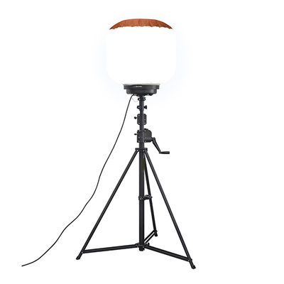 AC90-305V 96000 Lumens LED Work Light Tower on 3.8m Tripod for Temporary Construction