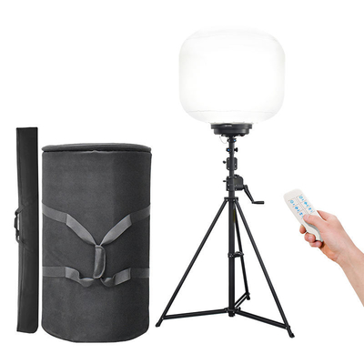 500W LED Balloon Lighting Tower IP65 96000LM for Emergency Rescue