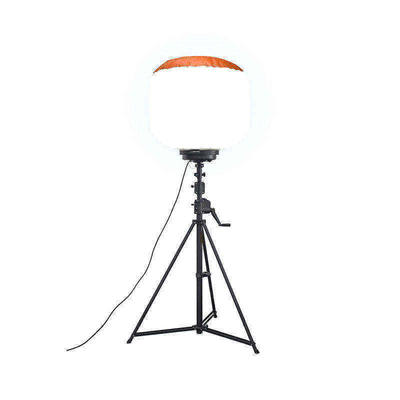 800W Portable LED Balloon Light Tower IP65 128000lm 360° Illumination