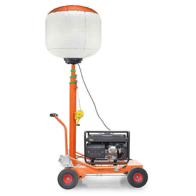 800W Portable LED Balloon Light Tower IP65 128000lm 360° Illumination