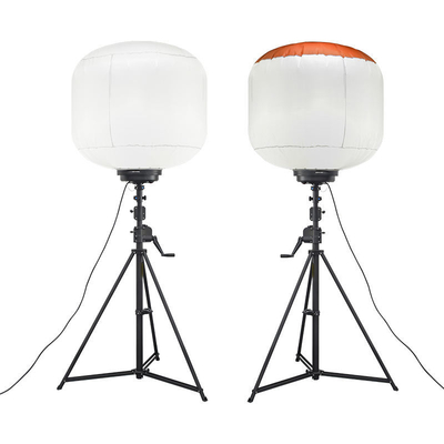 Portable LED Balloon Light 320W IP65 Dimmable for Outdoor Construction