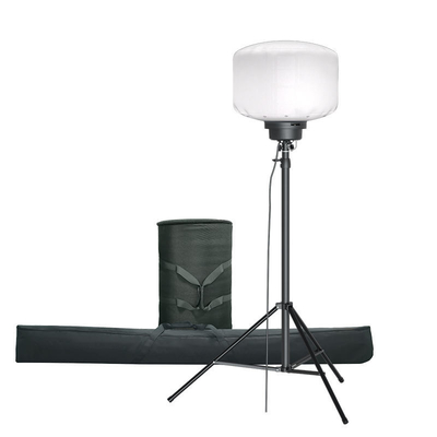 Portable LED Balloon Light 320W IP65 Dimmable for Outdoor Construction