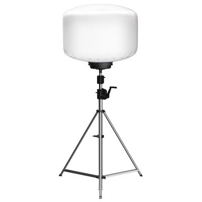 Mobile Tripod Work Light 1000W LED Balloon Light Tower For Safety Management Equipment