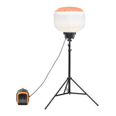 Portable LED Balloon Light 320W Mobile Light Tower For Indoor Construction